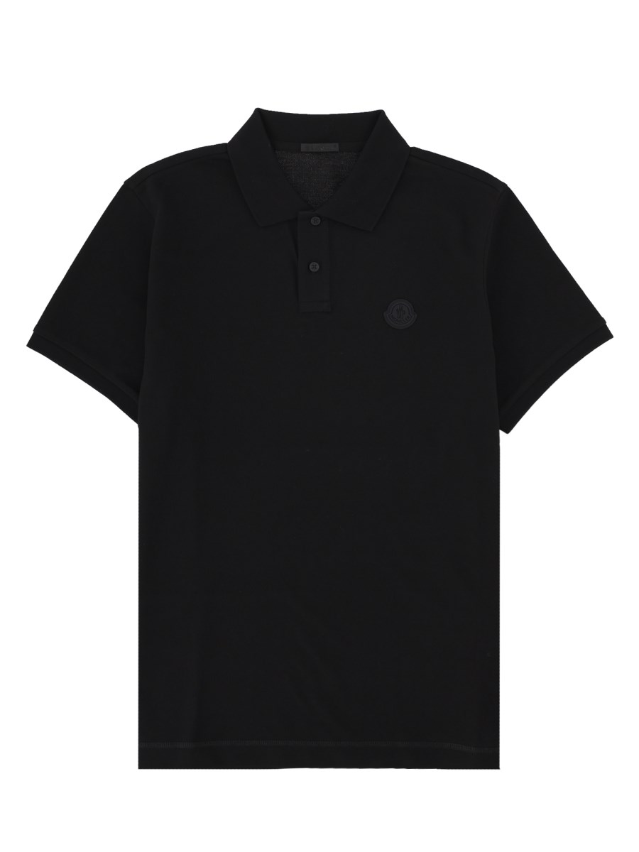 Polo in Piquet di Cotone con Logo