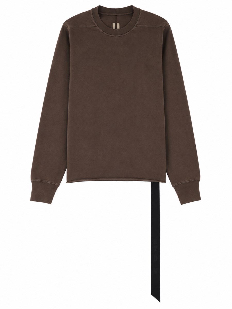 T-Shirt In Cotone A Manica Lunga 