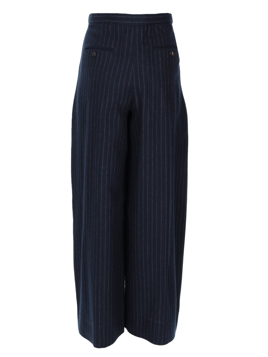 Pantalone Ordine In Lana Gessata