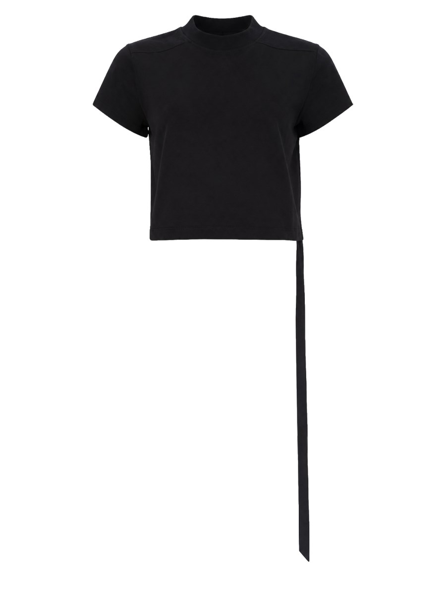 T-SHIRT CROPPED IN COTONE