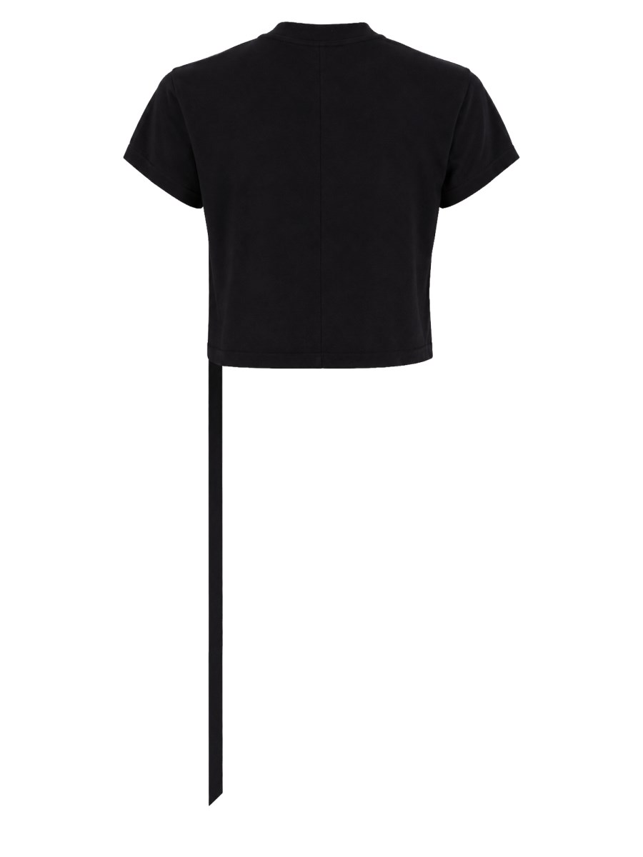 T-SHIRT CROPPED IN COTONE