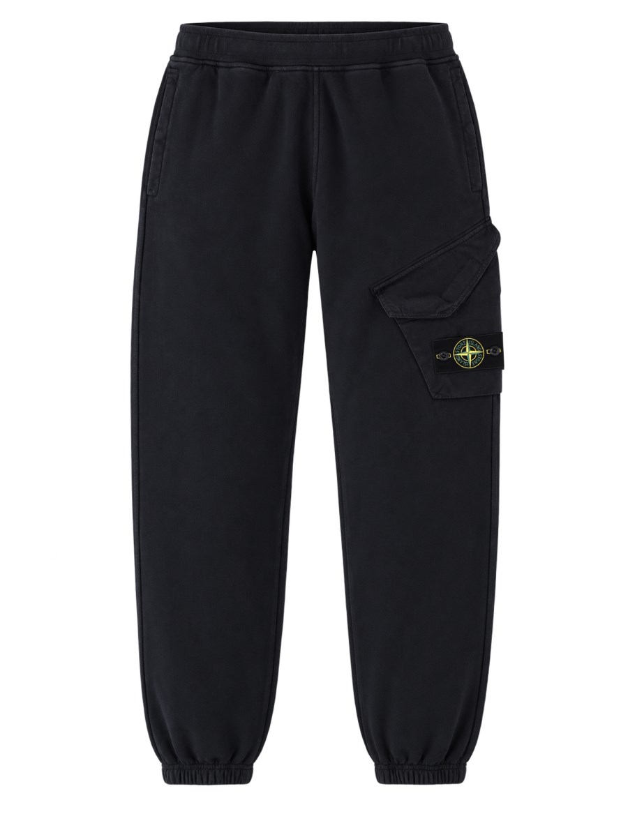 Pantalone In Felpa Di Cotone
