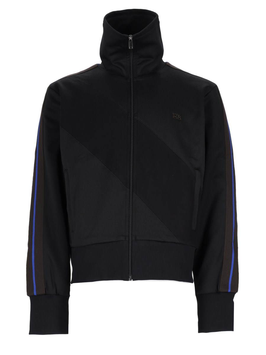 Giacca Track Con Logo e Zip