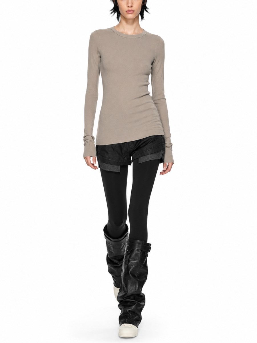 T-SHIRT BASIC A MANICA LUNGA