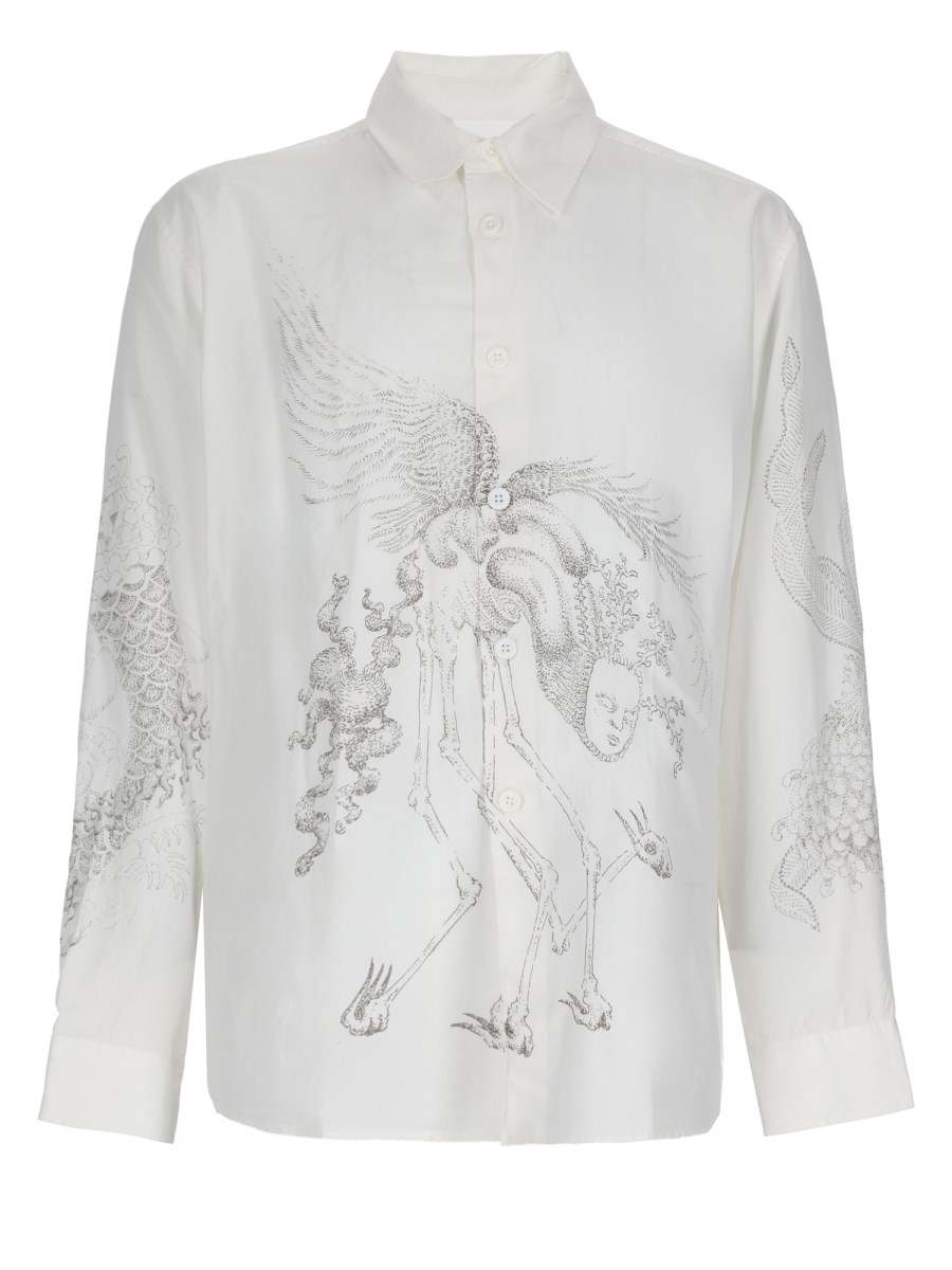 Camicia Beyond Con Stampa