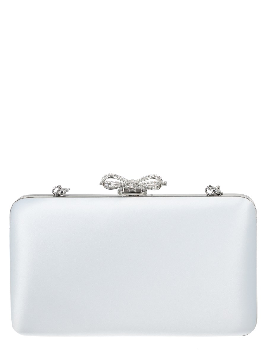 Clutch Blu In Raso 