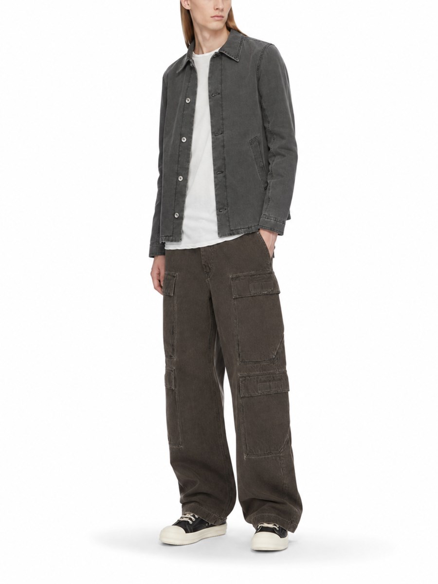JEANS CARGO IN DENIM DI COTONE