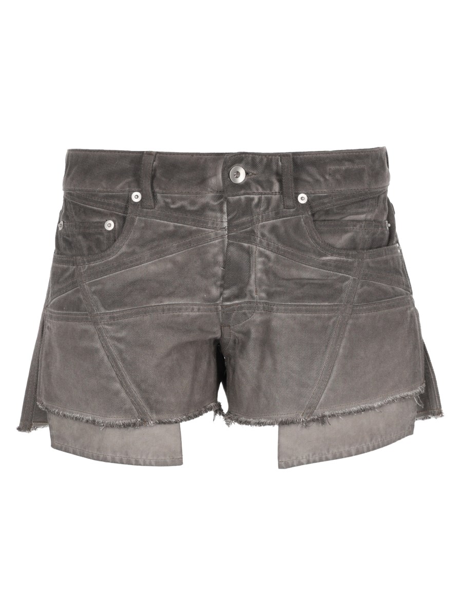 SHORTS LANA CUT OFFS IN DENIM