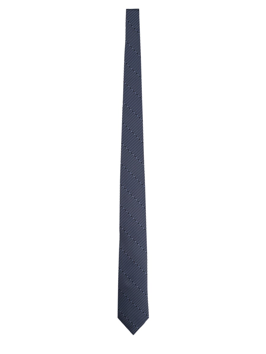 CRAVATTA IN SETA JACQUARD