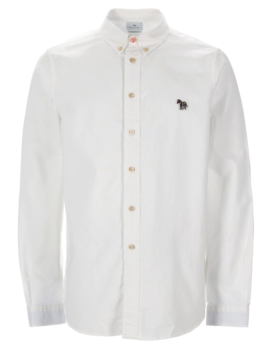 CAMICIA CON PATCH ZEBRA