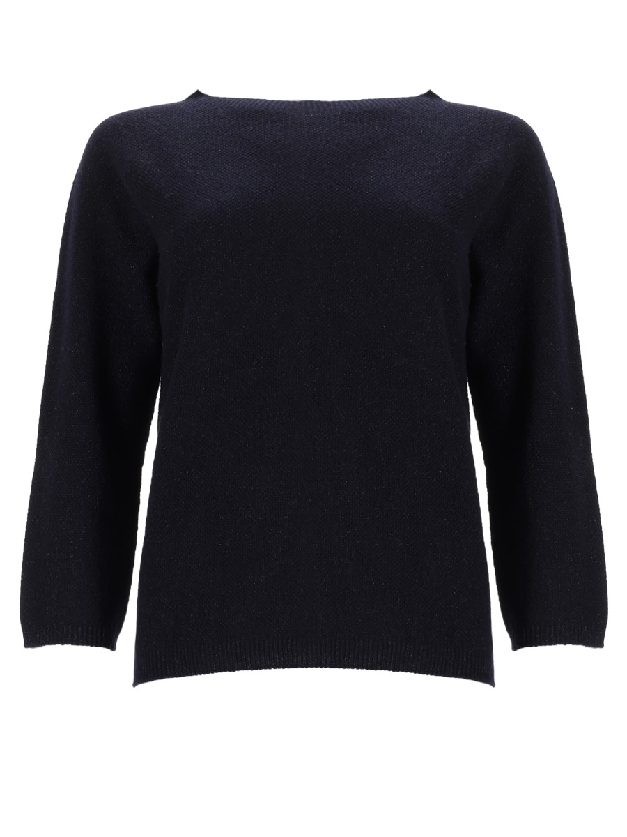 MAGLIA IN PLATINUM CON LUREX