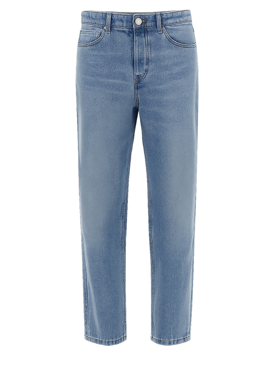 JEANS IN COTONE TAGLIO TAPERED