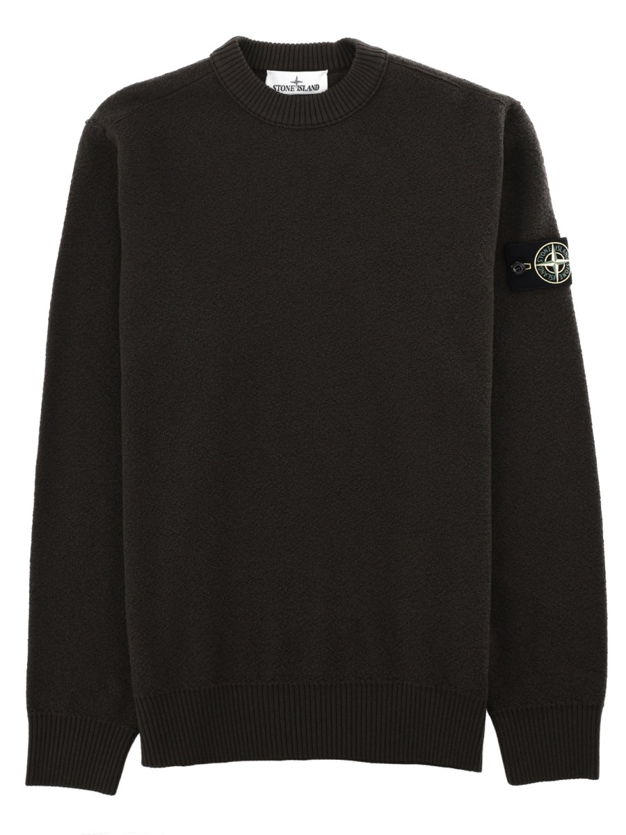 MAGLIA IN LANA A COSTINE