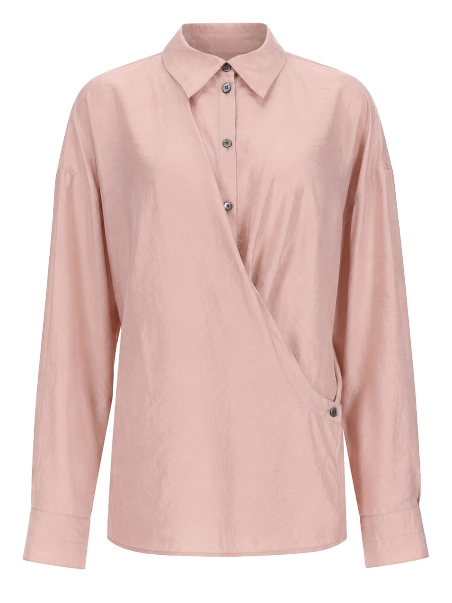 camicia twisted in seta
