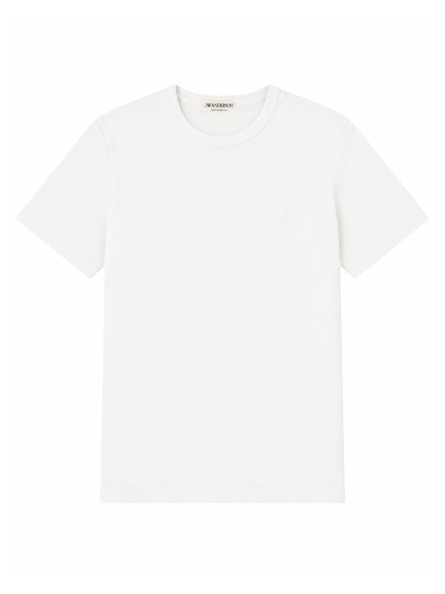 t-shirt con ricamo anchor