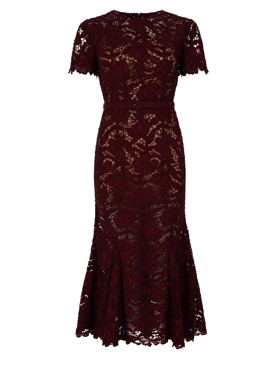 Abito Midi in Pizzo
