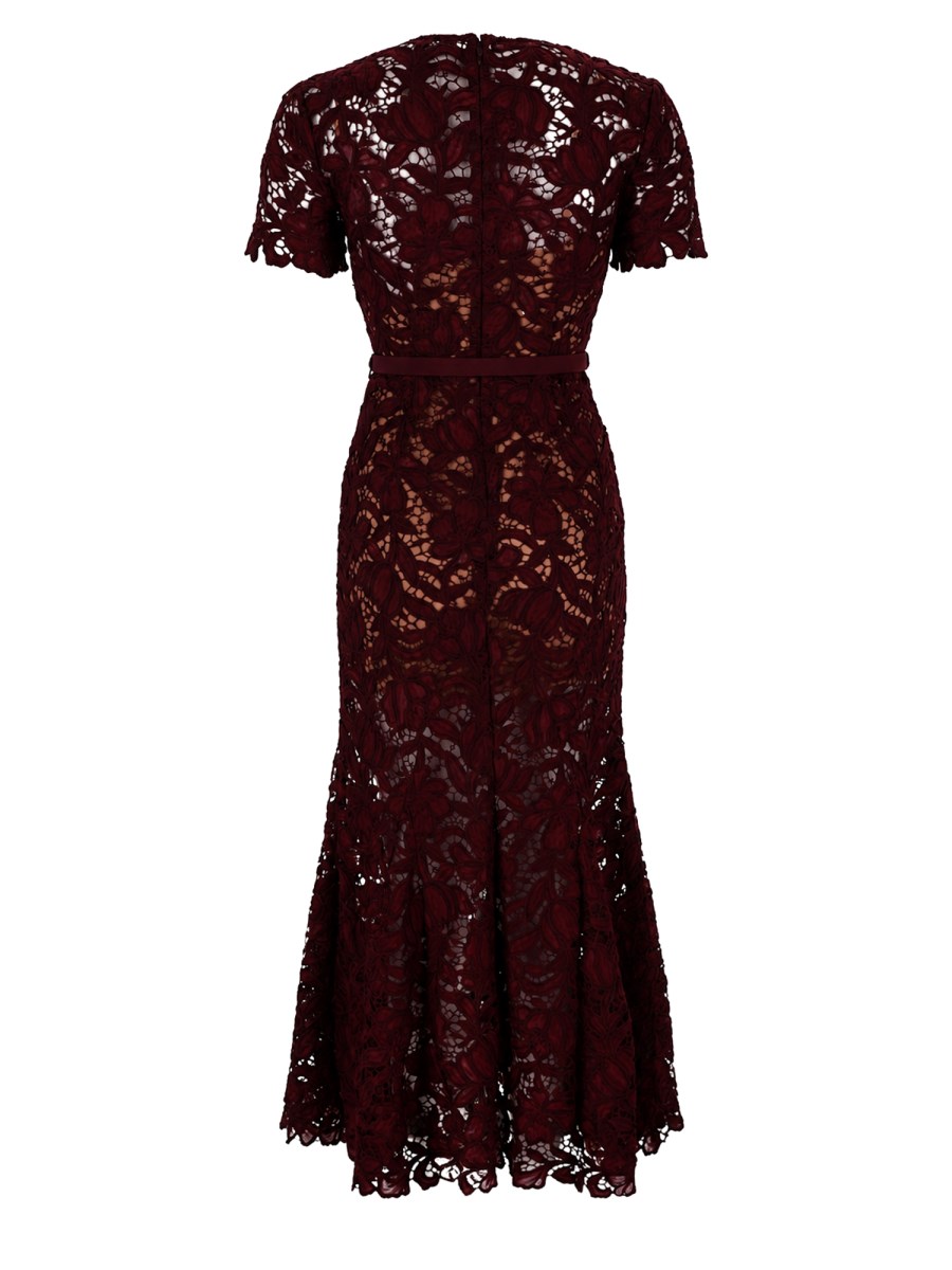 Abito Midi in Pizzo
