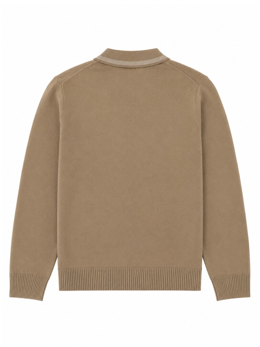 MAGLIA POLO IN LANA MERINO