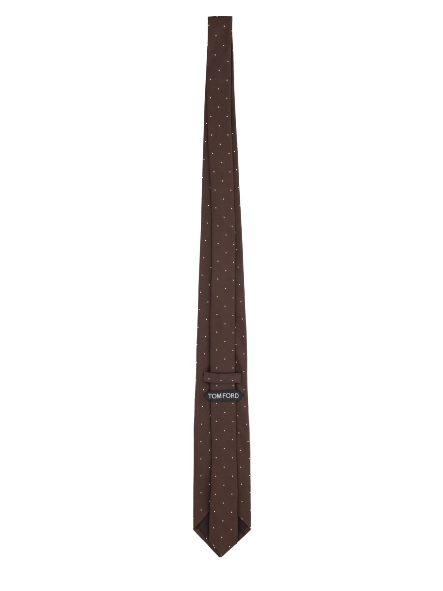 CRAVATTA IN JACQUARD DI SETA 8 CM