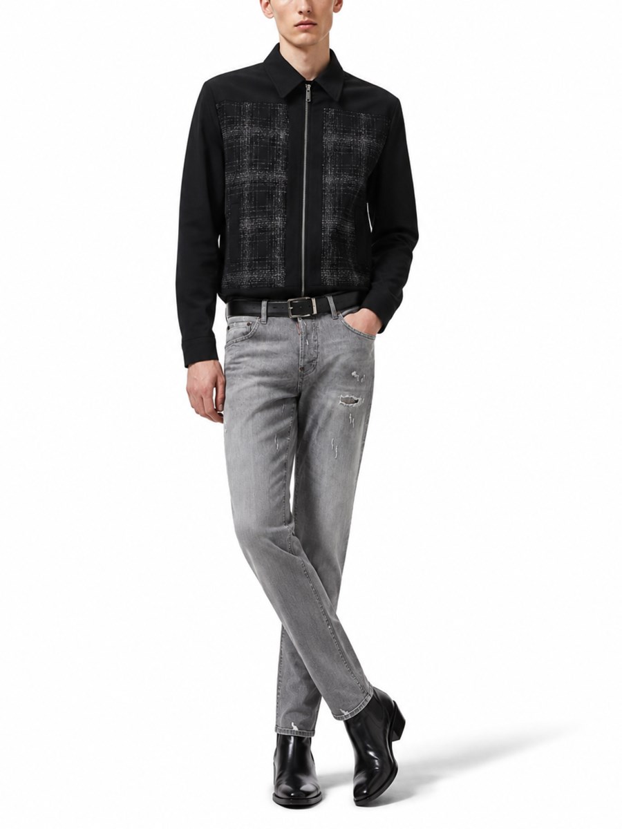 JEANS CON PATCH LOGO