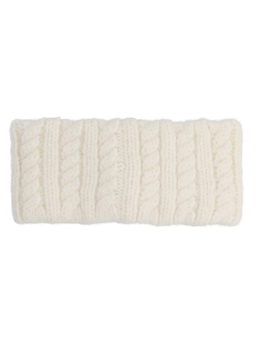 Fascia per Capelli in Misto Alpaca a Treccia