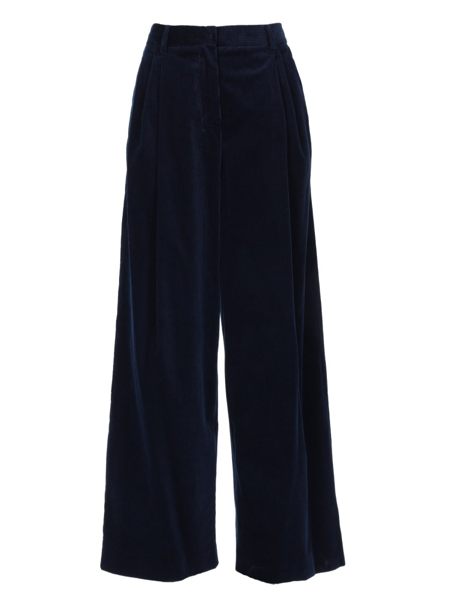 Pantalone Corona In Velluto A Coste
