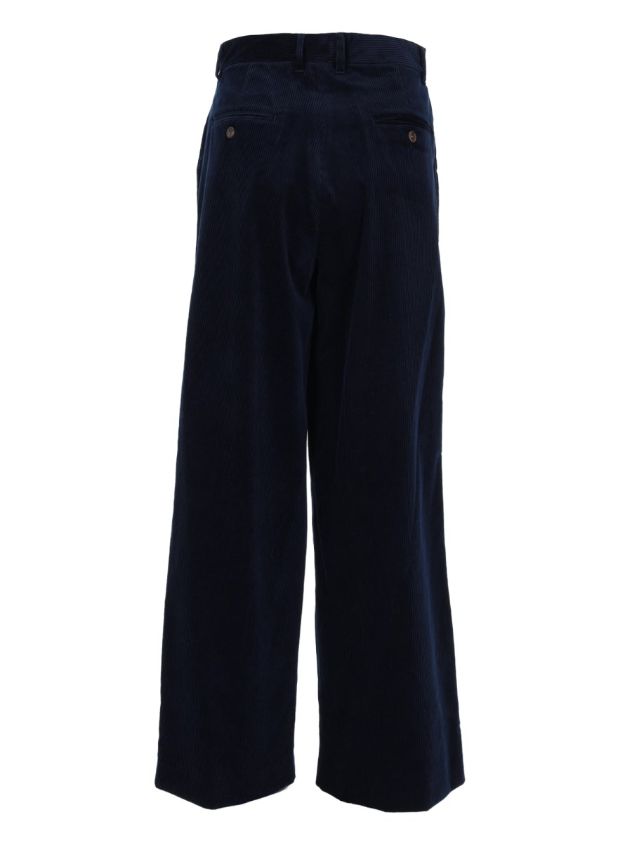 Pantalone Corona In Velluto A Coste