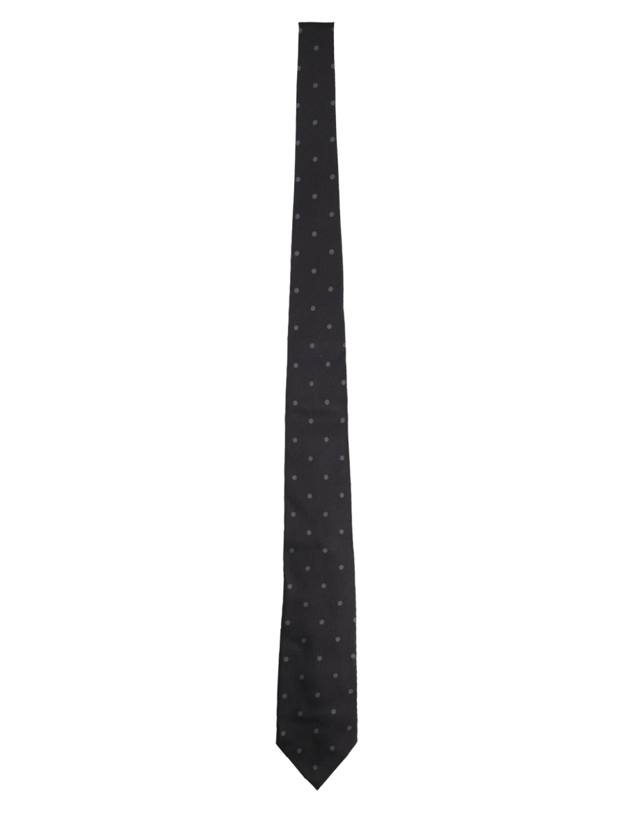CRAVATTA IN JACQUARD DI SETA 8 CM