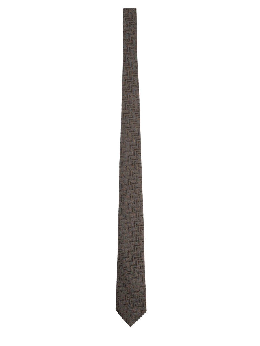 CRAVATTA IN SETA JACQUARD