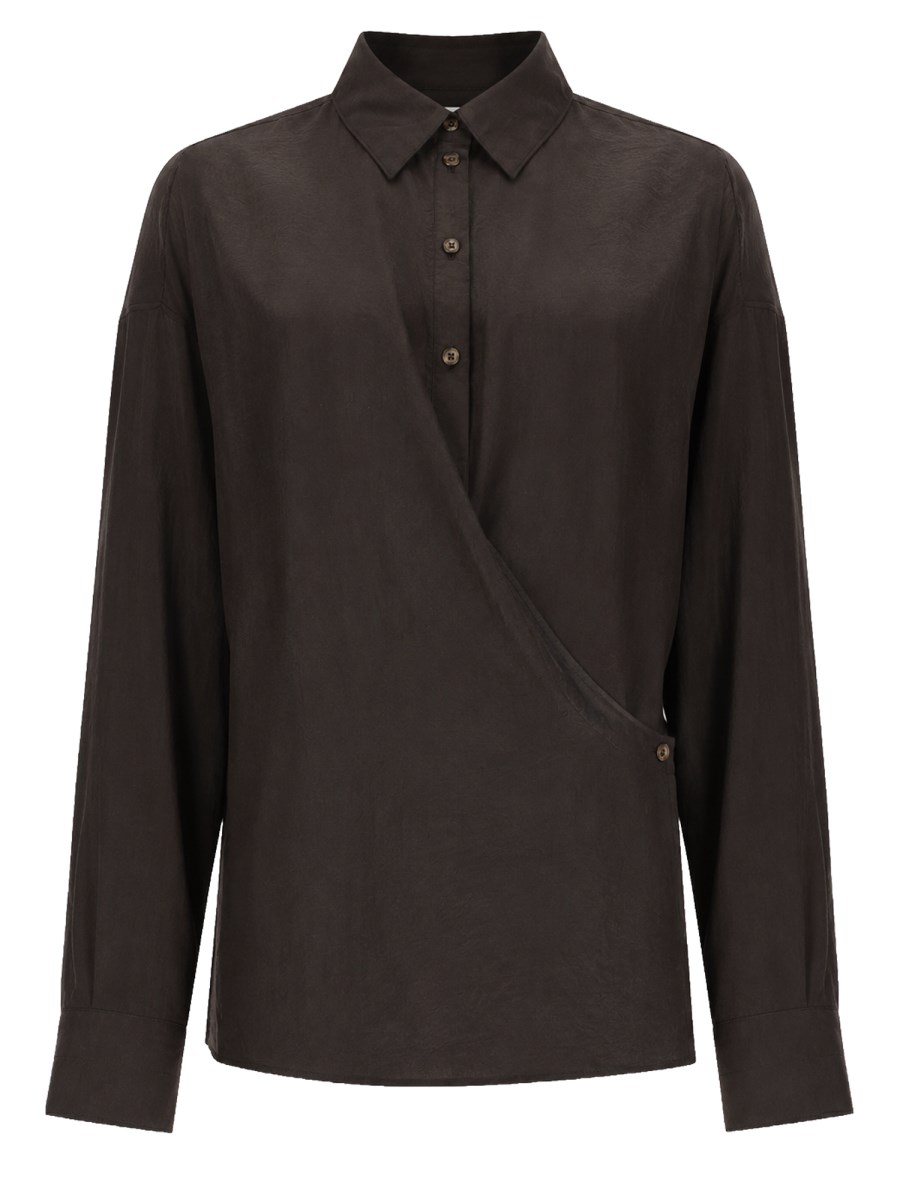 camicia twisted in seta