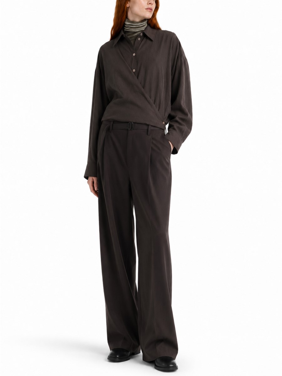 camicia twisted in seta