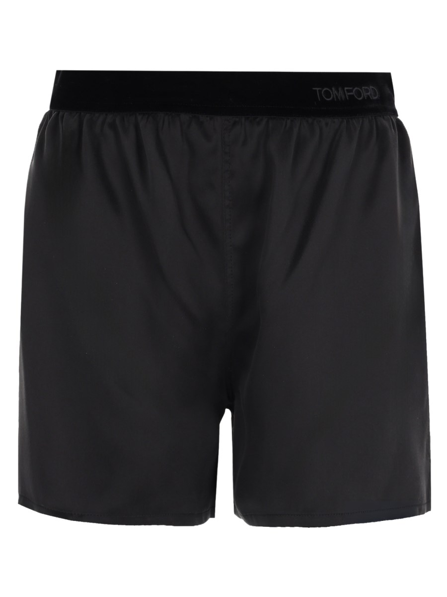 SHORTS IN SETA 
