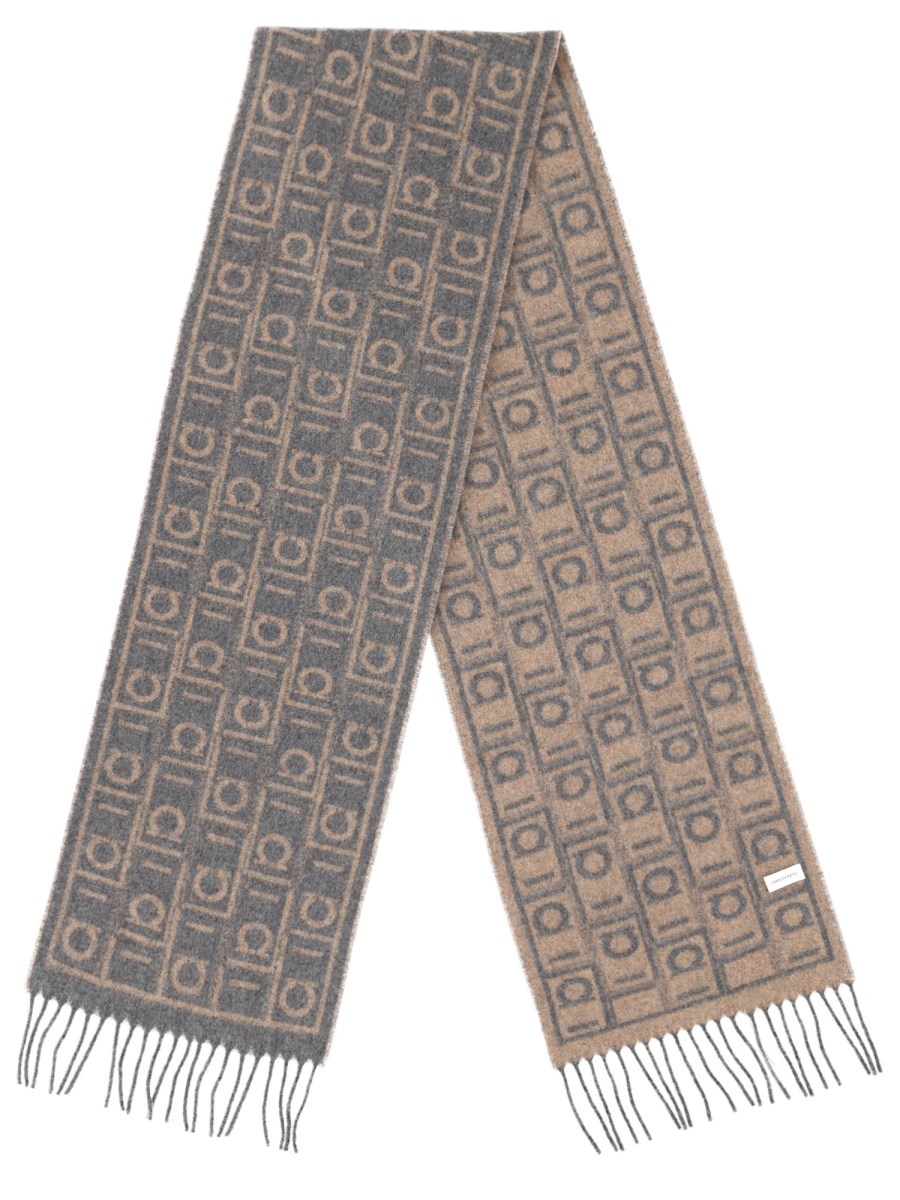 Sciarpa con Motivo Monogram