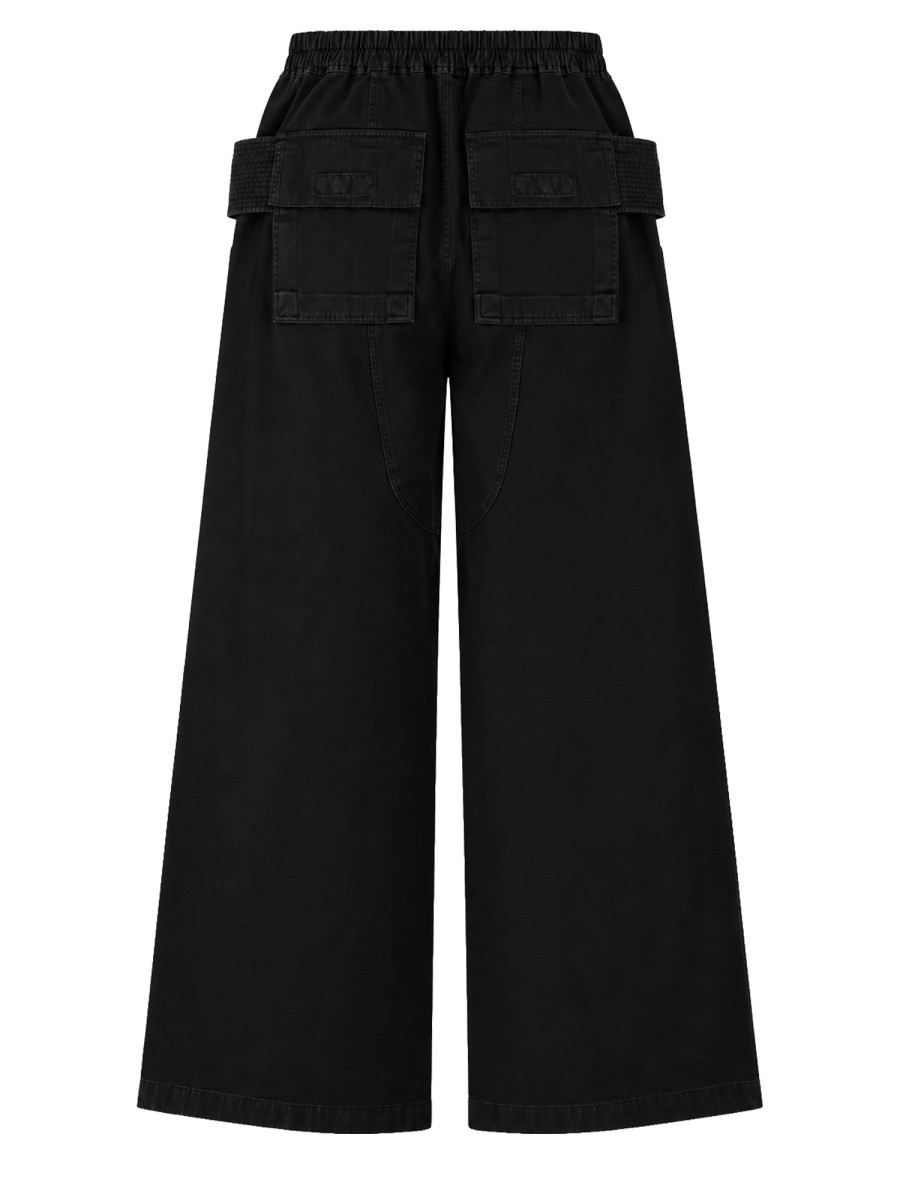 Pantalone Cargo in Felpa di Cotone