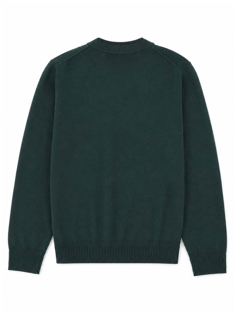 CARDIGAN IN LANA MERINO CON BOTTONI