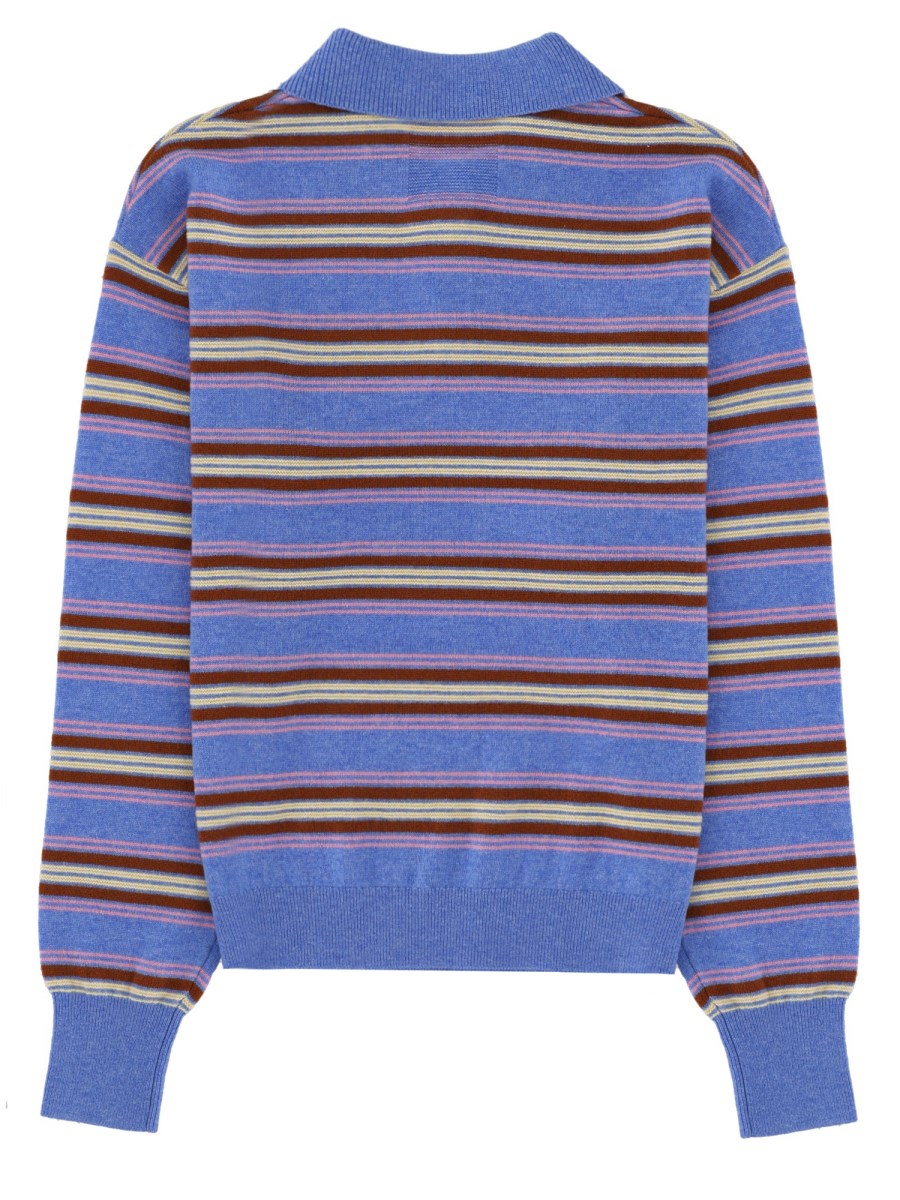 POLO COLLEGIATE IN MAGLIA DI CASHMERE