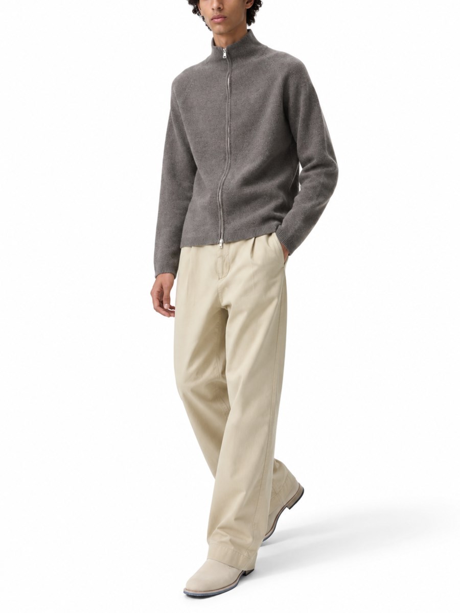 Cardigan Con Zip
