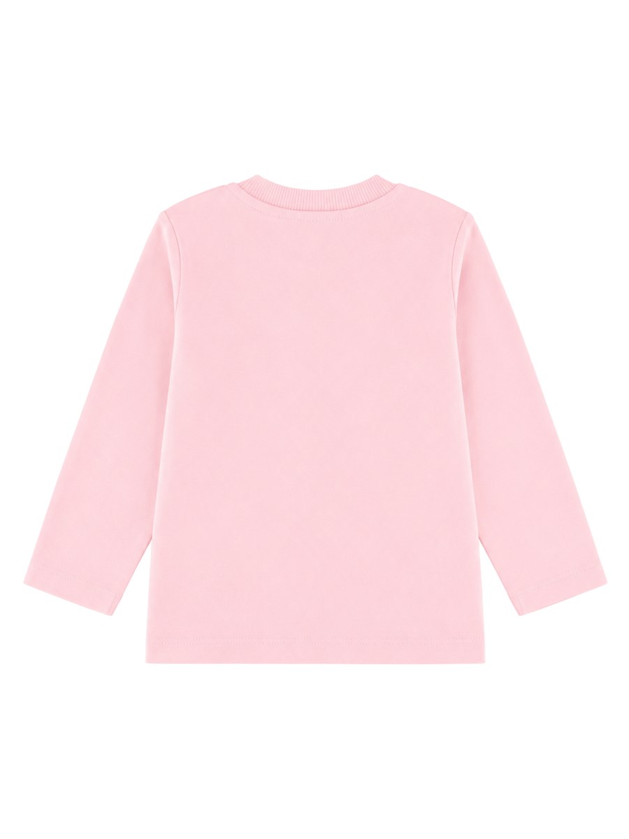 T-shirt da neonata con ricamo teddy bear