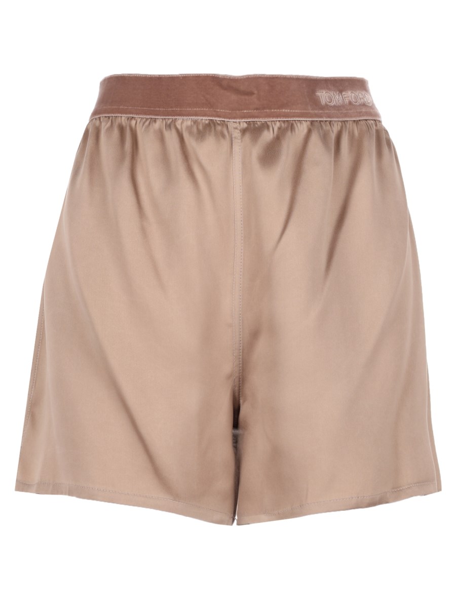 SHORTS IN SETA 