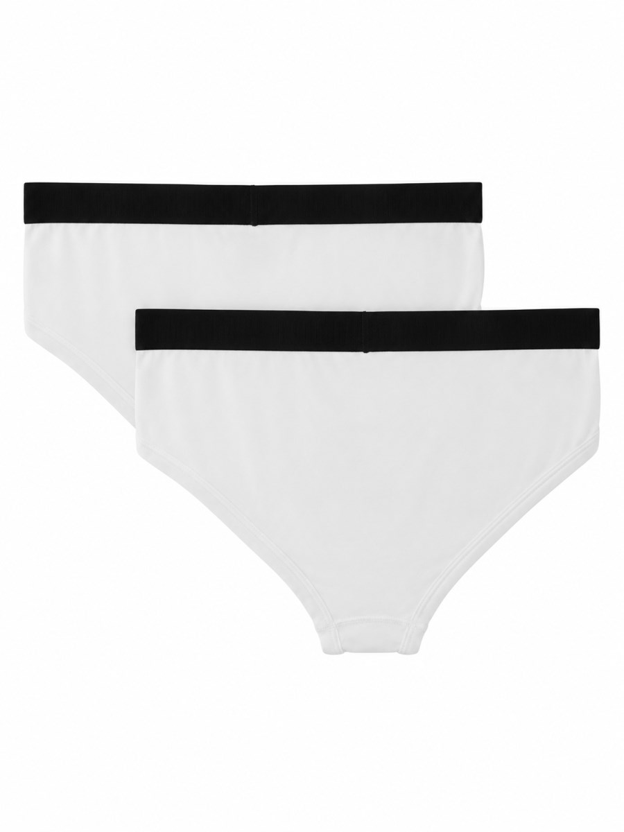 BI-PACK SLIP IN COTONE CON LOGO
