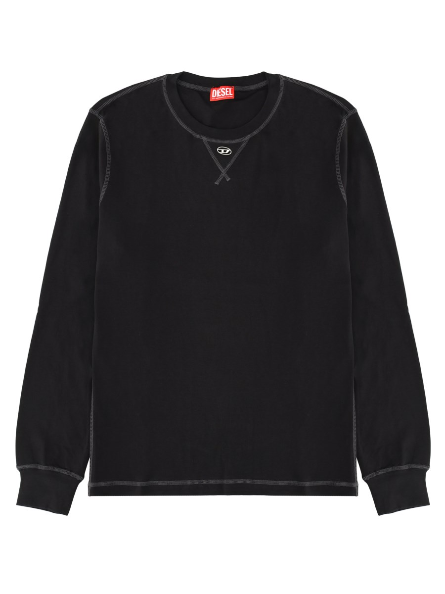 T-Shirt Oval D a Manica Lunga