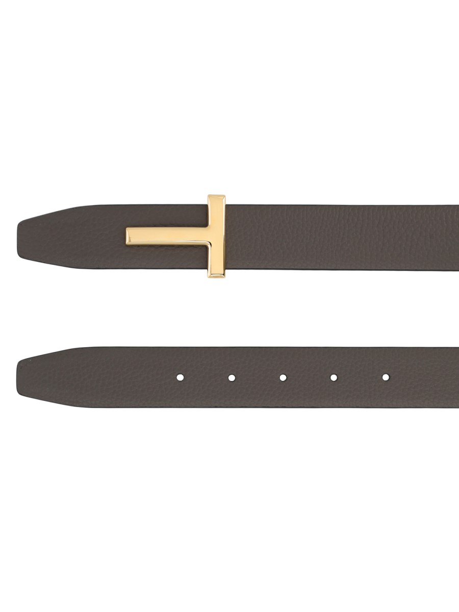 CINTURA T ICON IN PELLE FIORE