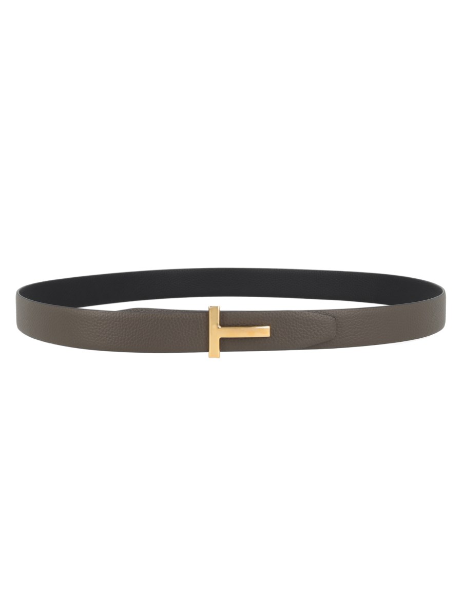 CINTURA T ICON IN PELLE FIORE