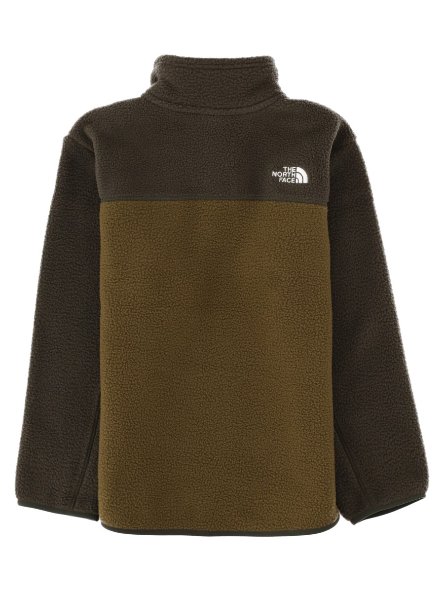 Giacca in pile Yumiori con mezza zip