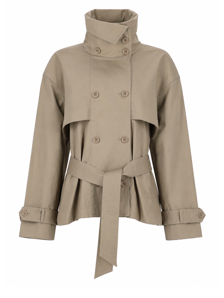 TRENCH CORTO