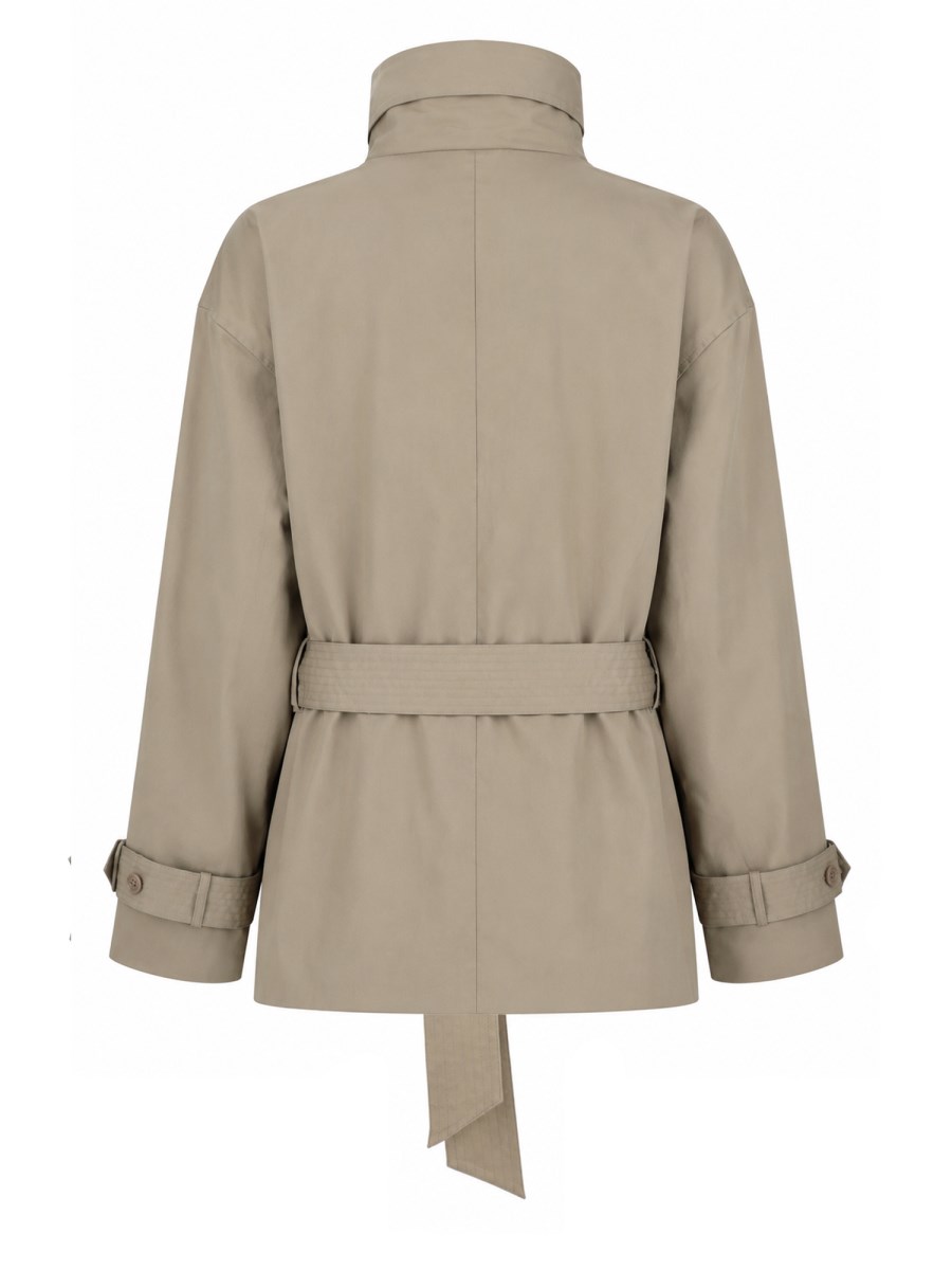 TRENCH CORTO