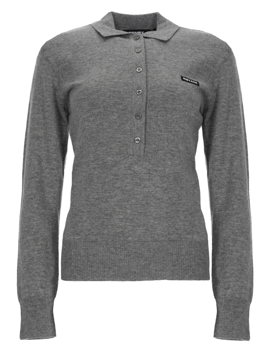 POLO IN LANA MERINO E CASHMERE