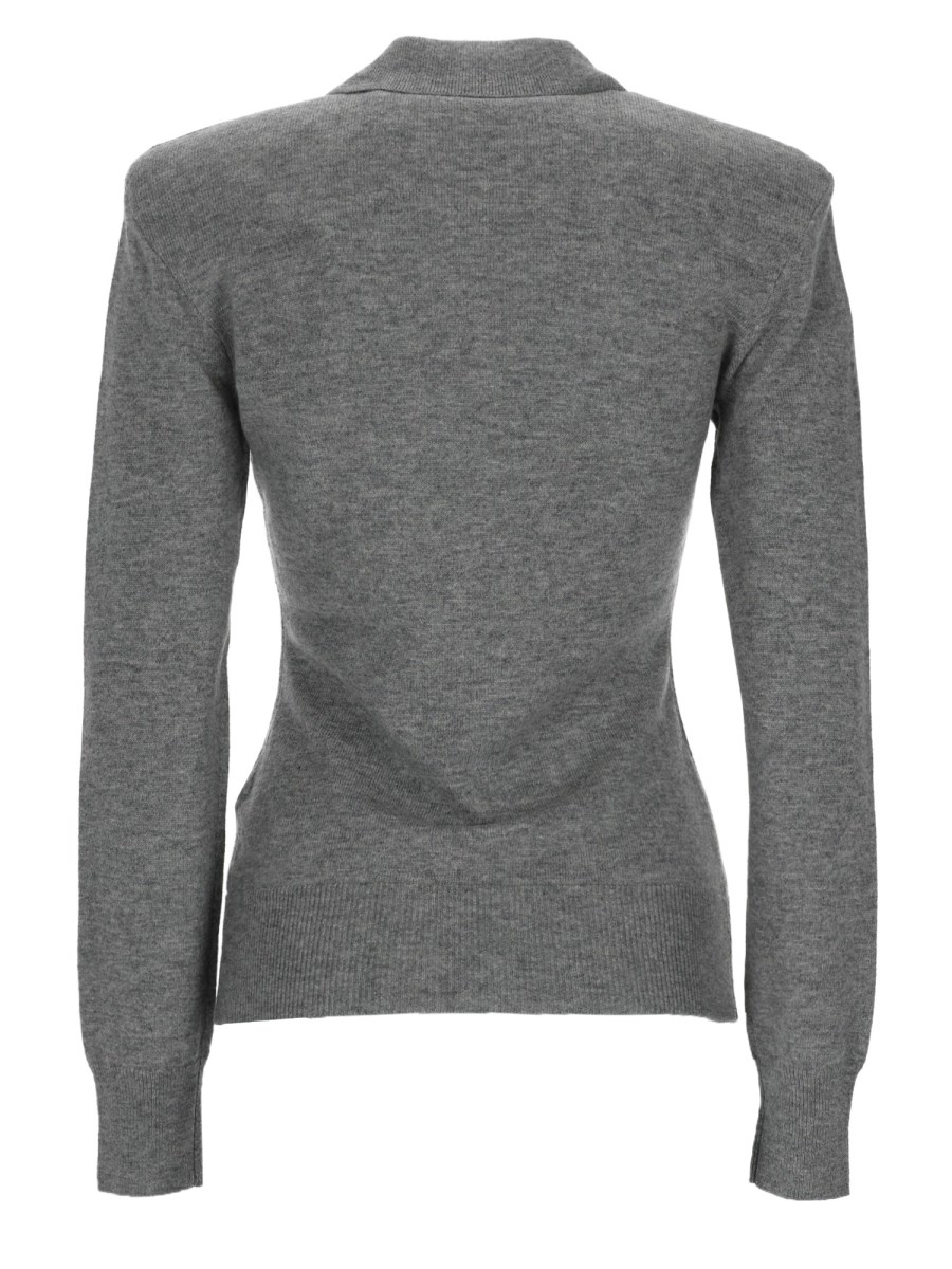 POLO IN LANA MERINO E CASHMERE