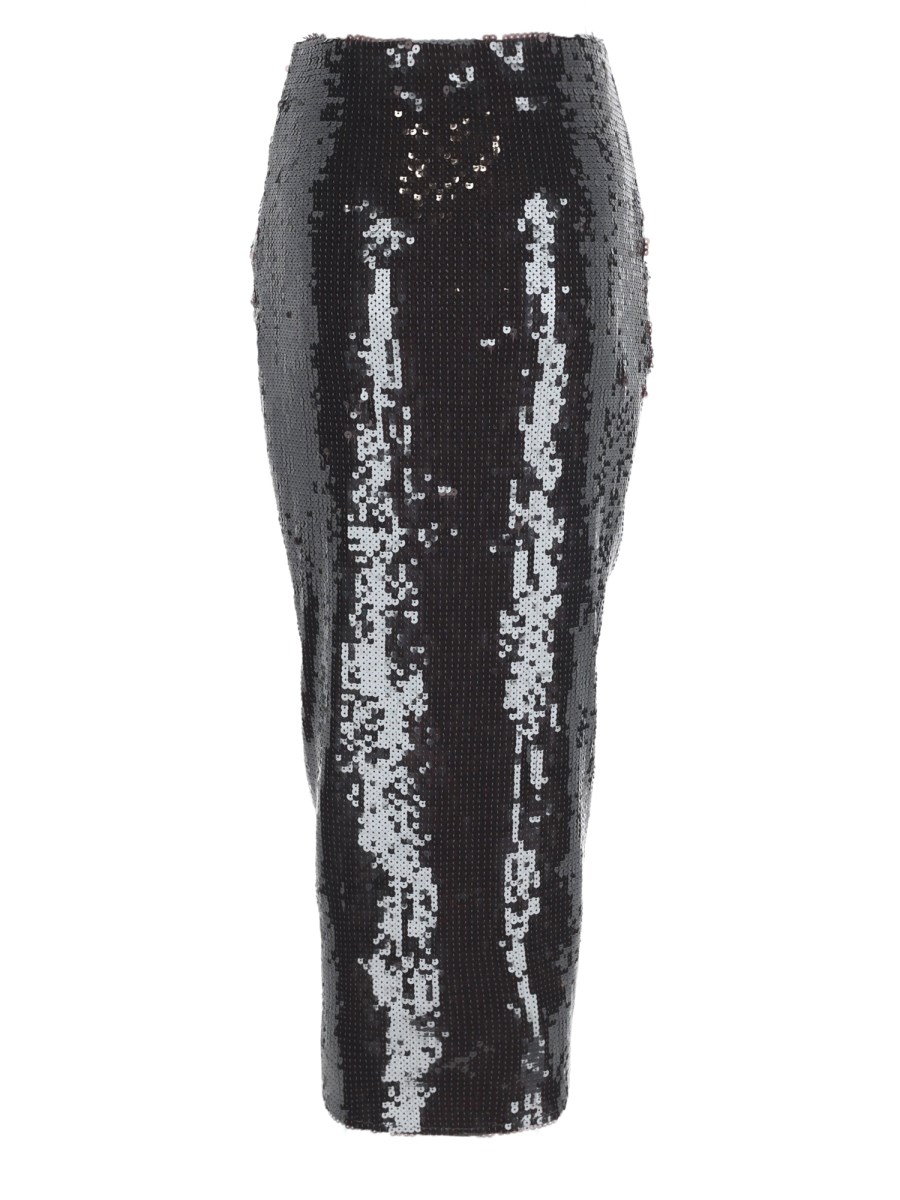 Gonna Annodata con Paillettes