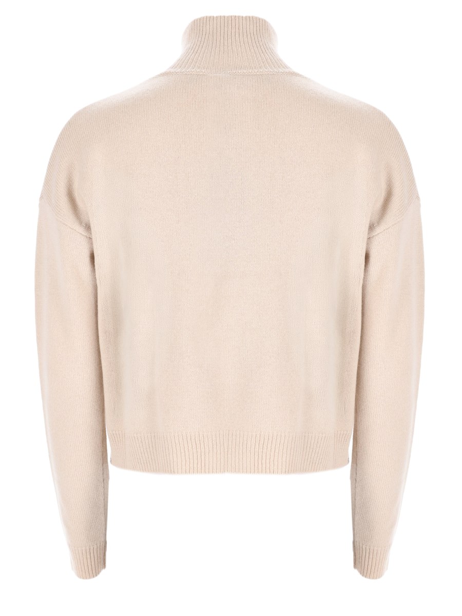 Cardigan Pacche In Lana e Cashmere